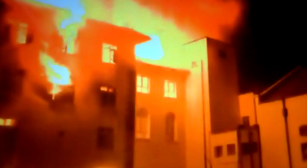 Makerere University Main Building Fire
