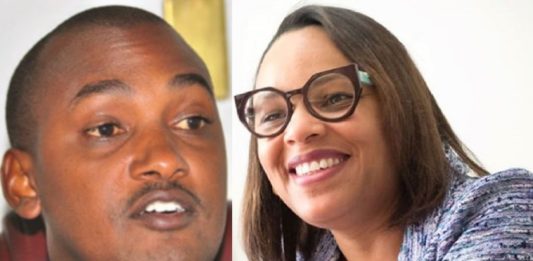 Minister Frank Tumwebaze and US ambassador Natalie Brown. Minister Tumwebaze stings US ambassador Natalie Brown after pro-Trump protesters stormed Capitol Hill, reminds her of 'consequences of undermining democracy' warning