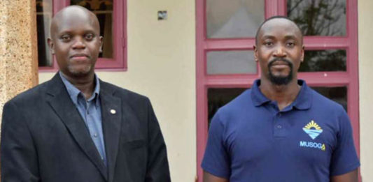 Prince Columbus Wako and Kyabazinga Gabula Nadiope IV