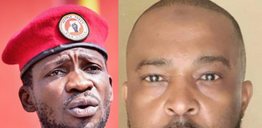 Bobi Wine and Mombasa car dealer Fauz Khalid