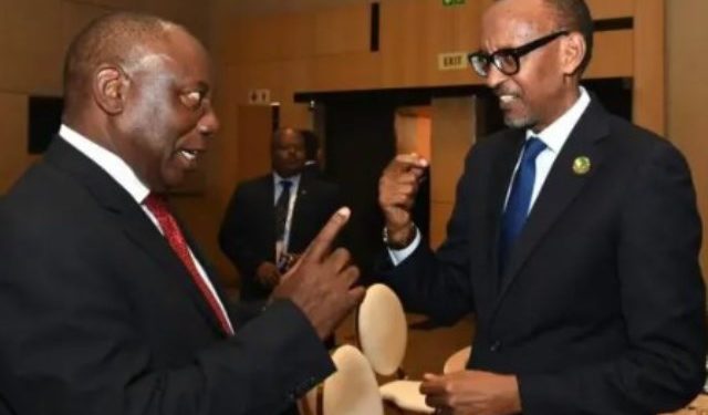 CROSSFIRE: Kagame Tells Ramaphosa Rwanda Ready for War with South Africa