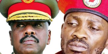 Surrender or Face it Rough! Gen Muhoozi Tells NUP 'Boys' Leave Guns Home, Come Face Me Man to Man: Bobi Wine Dares Museveni’s Son Gen Muhoozi Kainerugaba